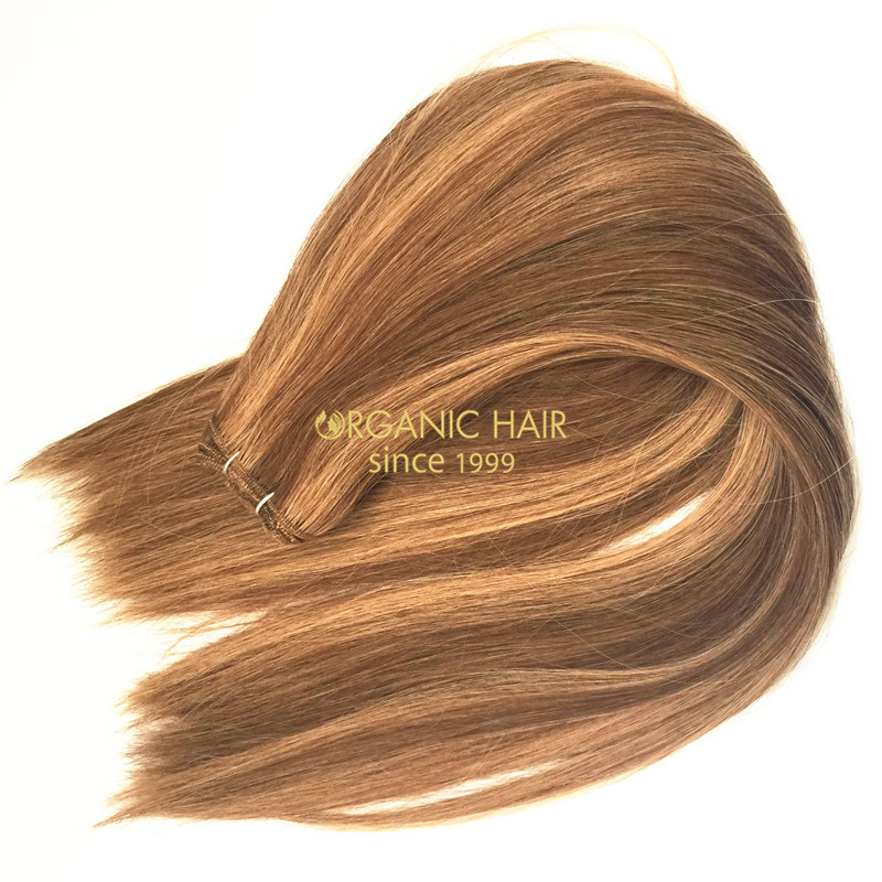 Virgin brazilian straight human hair extensions